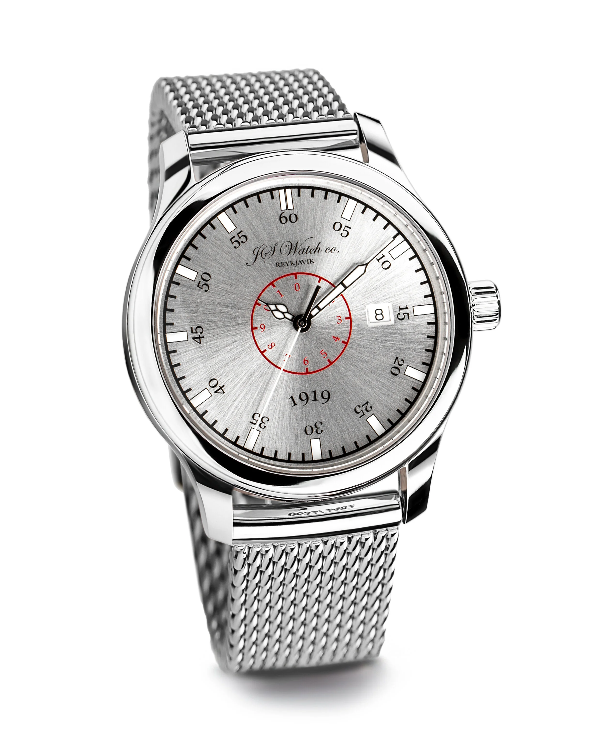 JS Watch Company Reykjavik — Islandus 1919 SIlver